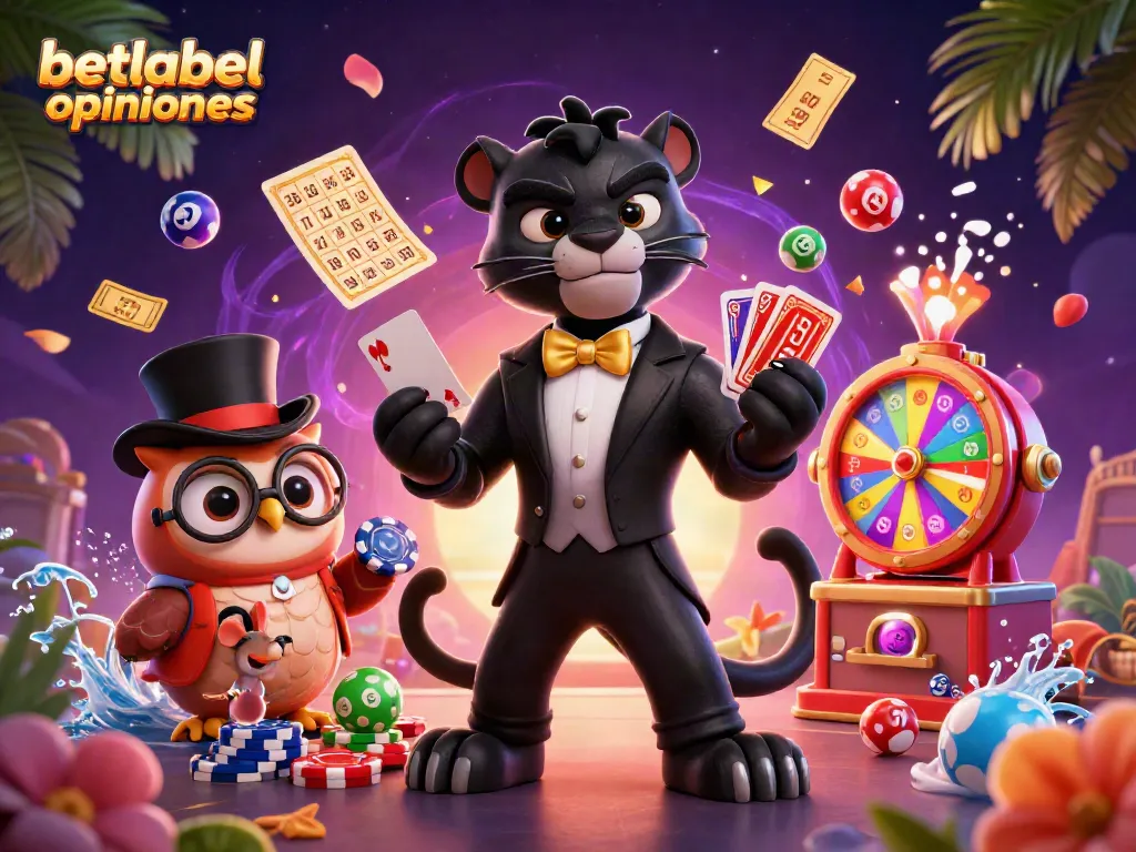 Experience captivating gameplay with betlabel opiniones featuring engaging characters and vibrant casino elements.